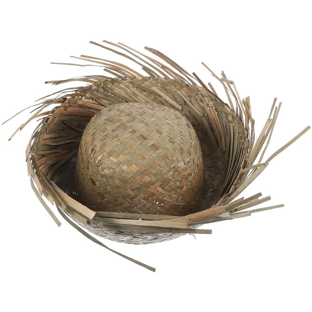 8404 Straw Hat Hawaii, Beachcomber Hat for Beach Themed Party, Hand-Woven